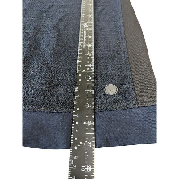 Folk Navy 100% Cotton Crewneck Sweater Sz 3 Classic Casual Heritage Normcore - Picture 6 of 9